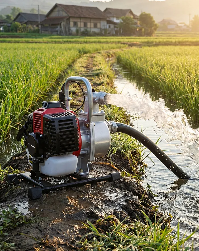 Бензиновый водяной насос
